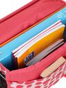 Cartable R�versible Pom Pom 35 cm Rouge