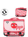 Cartable R�versible Pom Pom 35 cm Rouge