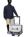 Cartable � roulettes R�versible Race 38 cm Gris
