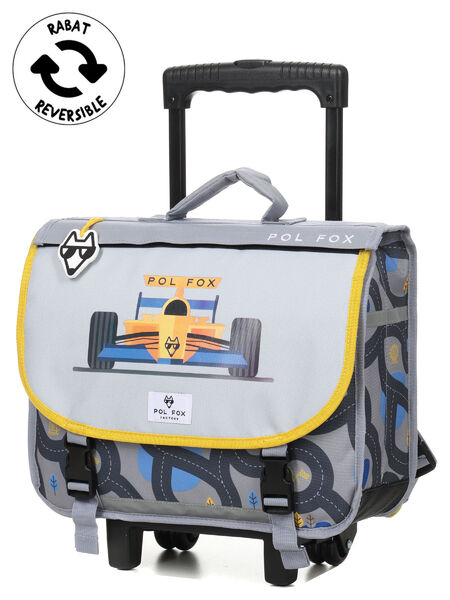 Cartable � roulettes R�versible Race 38 cm