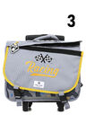 Cartable � roulettes R�versible Race 38 cm Gris