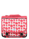 Cartable R�versible Pom Pom 35 cm Rouge