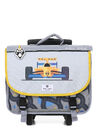 Cartable � roulettes R�versible Race 38 cm Gris