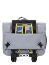 Cartable � roulettes R�versible Race 38 cm Gris