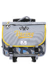 Cartable � roulettes R�versible Race 38 cm Gris