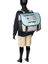 Cartable Gamer 38 cm Gris/Bleu