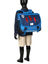 Cartable R�versible Wonder Fox Blue 38 cm Bleu Bleu Bleu