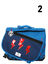 Cartable R�versible Wonder Fox Blue 38 cm Bleu Bleu Bleu