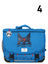 Cartable R�versible Wonder Fox Blue 38 cm Bleu Bleu Bleu