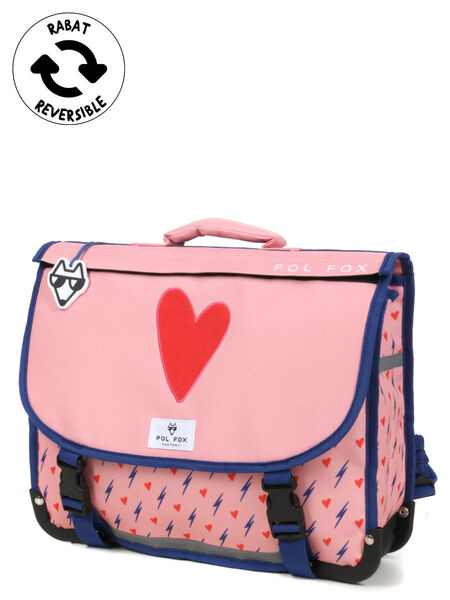 Cartable Réversible Heart 38 cm