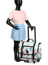 Cartable � roulettes Flora Wheeley Satchel 38 cm White White