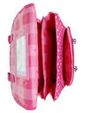 Cartable � roulettes Pois 38 cm Fuchsia Fuchsia