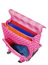 Cartable � roulettes Pois 38 cm Fuchsia Fuchsia