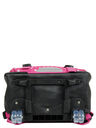 Cartable � roulettes Pois 38 cm Fuchsia Fuchsia