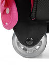 Cartable � roulettes Pois 38 cm Fuchsia Fuchsia