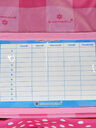 Cartable � roulettes Pois 38 cm Fuchsia Fuchsia