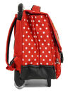 Cartable � roulettes Pois 38 cm Rouge Rouge