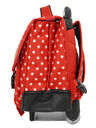 Cartable � roulettes Pois 38 cm Rouge Rouge