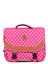Cartable Pois 38 cm Fuchsia