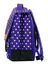 Cartable Pois 38 cm Violet Violet