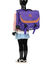 Cartable Pois 38 cm Violet Violet