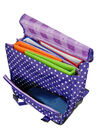 Cartable � roulettes Pois 38 cm Violet