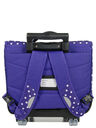 Cartable � roulettes Pois 38 cm Violet