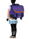 Cartable � roulettes Pois 38 cm Violet