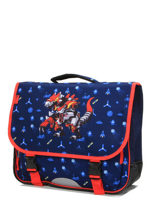 Cartable Snowball Kid Robot Dino 41 cm Bleu