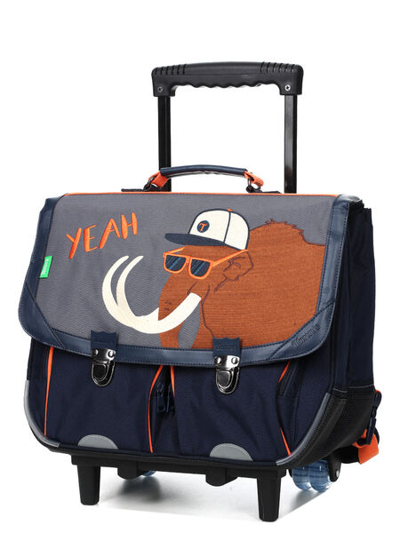 Cartable � roulettes Joe 38 cm - 2 boucles