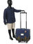 Cartable � roulettes Esteban 41 cm Bleu/Kaki