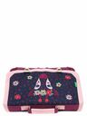Cartable Inaya 38 cm - 2 boucles Marine/Prune