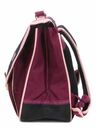 Cartable Inaya 38 cm - 2 boucles Marine/Prune