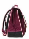 Cartable Inaya 38 cm - 2 boucles Marine/Prune
