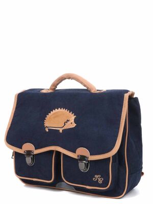 Cartable Tann's x Tartine et Chocolat H�risson 33 cm Marine