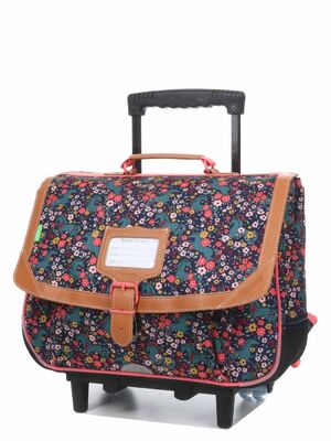 Cartable � roulettes Tann's Alba 38 cm Multicolore