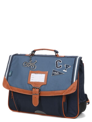 Cartable Tann's x Cyrillus Cl�ment 38 cm Bleu