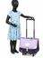 Cartable � roulettes Lisa 38 cm Lilas/Marine