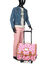 Cartable � roulettes Aurore 41 cm Rose