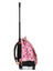 Cartable � roulettes Aurore 41 cm Rose