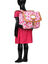 Cartable Aurore 32 cm Rose
