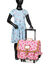 Cartable � roulettes Aurore 38 cm Rose