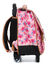 Cartable � roulettes Aurore 38 cm Rose