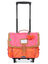 Cartable � roulettes Sidonie 38 cm Rose/Orange