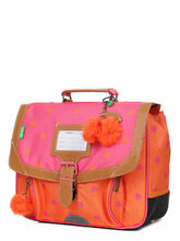 Cartable Tann's Sidonie 32 cm Rose/Orange