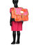 Cartable Sidonie 35 cm Rose/Orange
