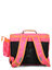 Cartable Sidonie 38 cm - Poche Gourde Rose/Orange