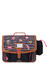 Cartable Armor Lux Oc�ane 38 cm - Poche Gourde Bleu Marine