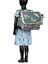 Cartable No�mie 38 cm - 2 boucles Vert