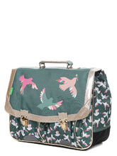 Cartable Tann's No�mie 35 cm - 2 boucles Vert